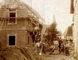 Maison Alfred UHL en construction (1907)